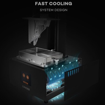 极速LONGER Orange 30p SLA 3D Printer with High Precision 2K