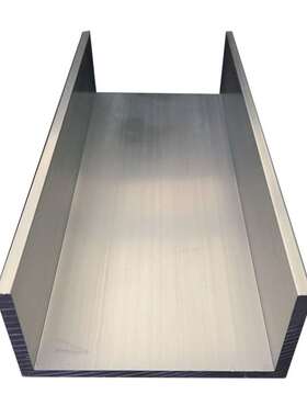 极速铝合金c槽铝80x40x4槽铝挤型材料内径72mm U型槽铝80*40*4 60