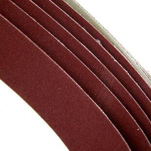 极速5Pcs 1x30 240 xGrit Sanding Belts AL Oxid