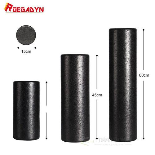 极速ROEGADYN EPP 3 Sizes Pilates Foam Roller PBlack Yoga Foa