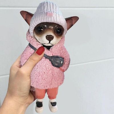 极速Cutbe Fashionable Animal Mogwai Handmade Dolls By Valent