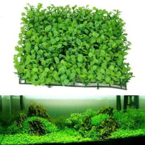 极速Fish Tank Aqmuarium Artificial Underwater Plant Lawn