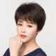 极速中老年假发女短发送妈妈防真发女士全头套Q式 蓬松自然逼真假