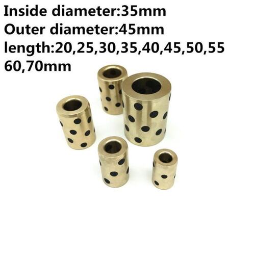 极速Inner diameter 35mm linear graphite coMpper set bearing
