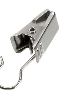 极速20 Pcs/Pack Metalq Heavy Duty Curtain Clips W Hook Sturd
