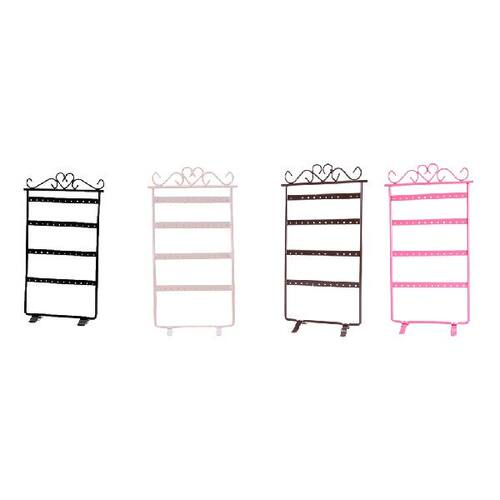 极速Earring Holder 48 Holes Metal Jewelry Organizer .Large