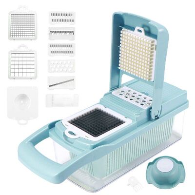 极速Manual Vegetable Cutter Slicer 7 in 1L  Kitchen Accessor