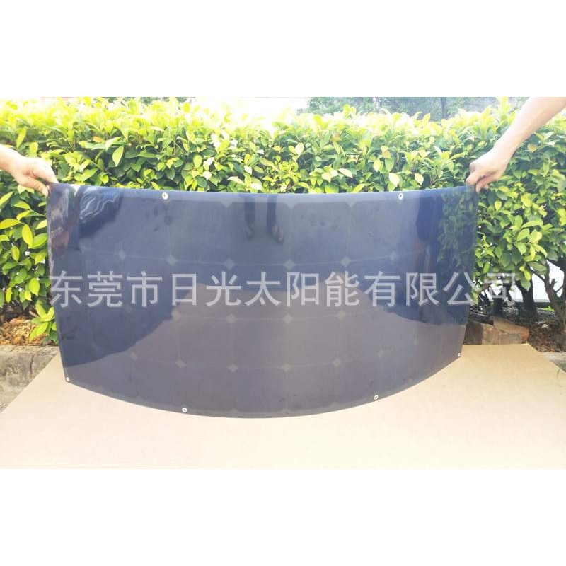 供应/Sunpower 柔性太阳能电池板 ，车顶/船太阳能弯曲板
