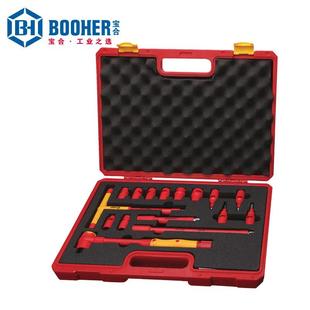 Booher宝合绝缘工具BH020031316件套3 系列绝缘扭力扳手组套