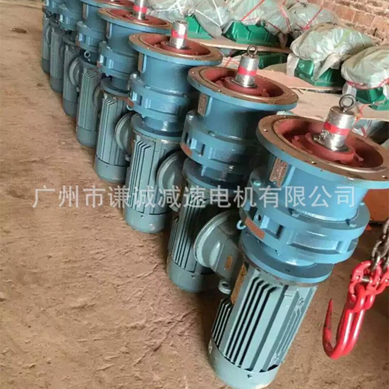 立式3KW摆线针轮减速机XLD6-71/XLY6-71国茂/国贸/浩然/常武65轴