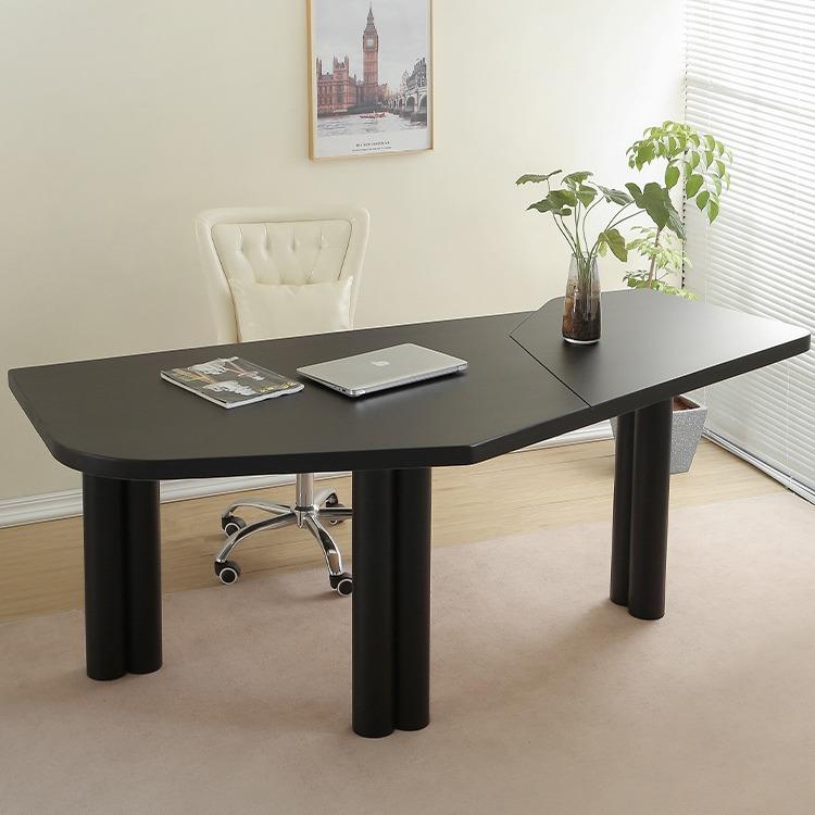 轻奢实木办公桌极简设计师工作台现代简约会议桌创意老板桌电脑桌