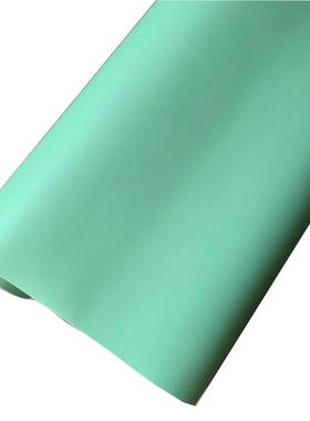 加厚纯色绿色防水自粘墙纸壁纸展柜展厅装饰贴膜翻新贴纸波音软片