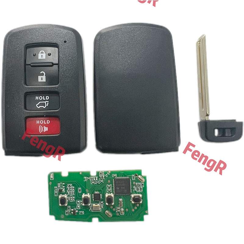 适用于丰田2+1/3+1键智能遥控汽车钥匙8A芯片315频率HYQ14FBA2110