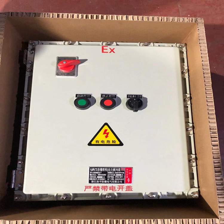 BQC53IIC防爆磁力启动器380V220V断路器开关空箱接线配电风机水泵