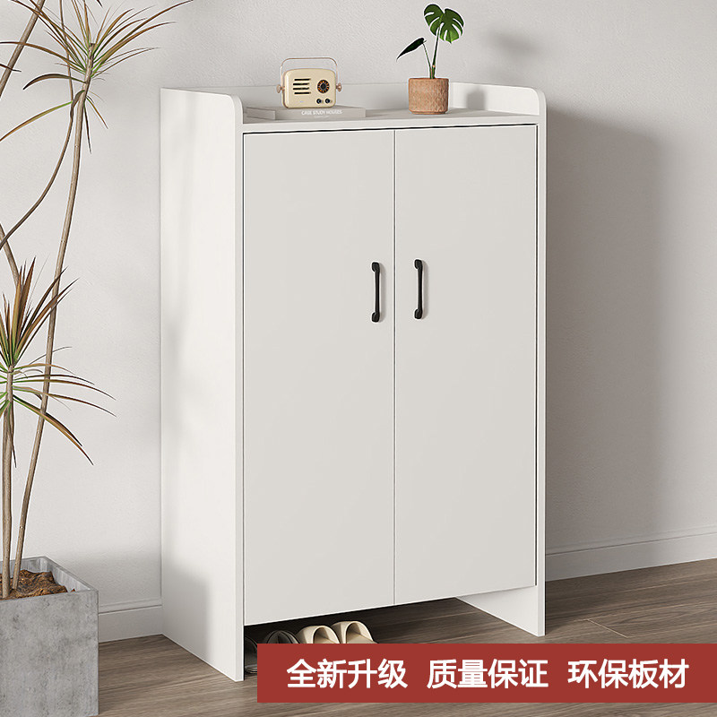 鞋柜窄柜阳台柜储物柜玄关收纳柜靠墙楼道外门外走廊门口柜子定做