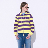 条纹拉链连帽衫 韩国正品 新款 休闲时尚 PARTIMENTO 春夏女装