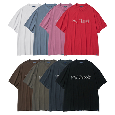 短袖T恤圆领国内现货宽松