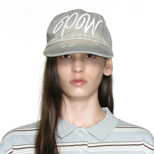 圆顶金属扣带帽 水洗做旧渐变5片式 PW刺绣复古棒球帽 PARTIMENTO