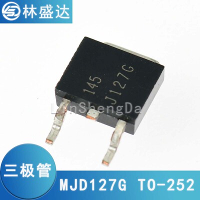 MJD127G MJD127T4G 丝印J127G贴片TO-252 达林顿功率晶体管MJD127