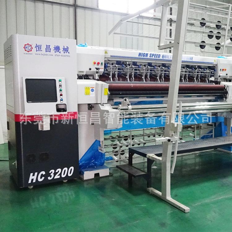 床垫绗缝机3200超高速无梭多针绗缝机布料裥棉机