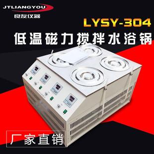 304低温搅拌水浴锅 低温恒温搅拌反应浴低温磁力搅拌水浴锅LYSY