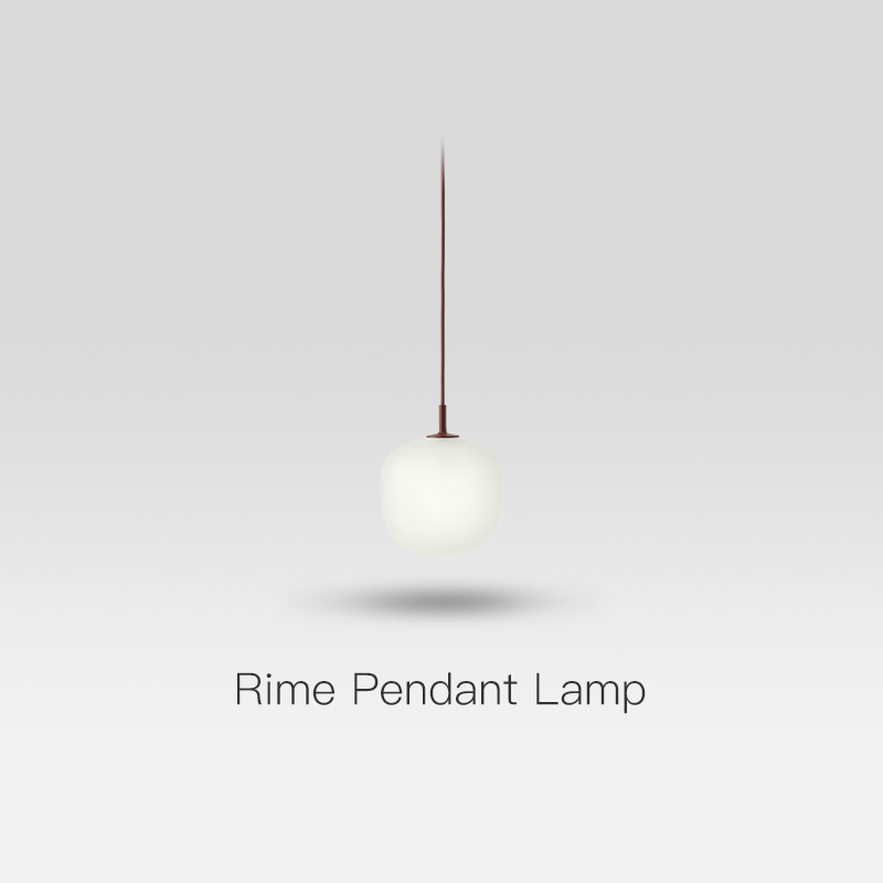 多场景极简吊灯muuto口吹玻璃