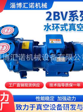 淄博博山厂家供应2BV水环式真空泵高真空铸铁不锈钢