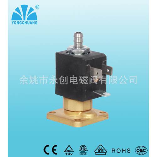 生产5515-04F二位三通先导电磁阀水阀平板法兰连接气用电磁阀