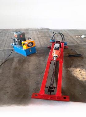 莱茵石顶管机小型液压非开孔通钻管机地下自来水通过通道钻床