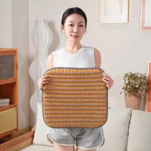 泗滨砭石颗粒坐垫升阳垫远红外电加热坐垫养生理疗定时艾益生同款