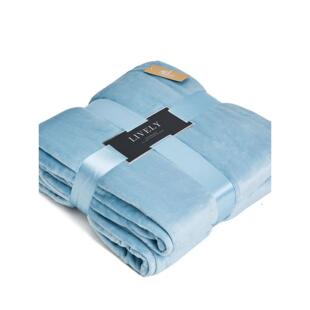 法兰绒毛毯夏季薄款单人办公室午睡披肩车内休闲小毯子珊瑚绒被子