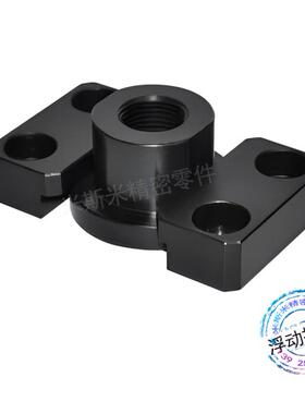 FJY浮动接头内螺纹型 钢法兰安装滑动型气缸连接件 外螺纹 WHM01