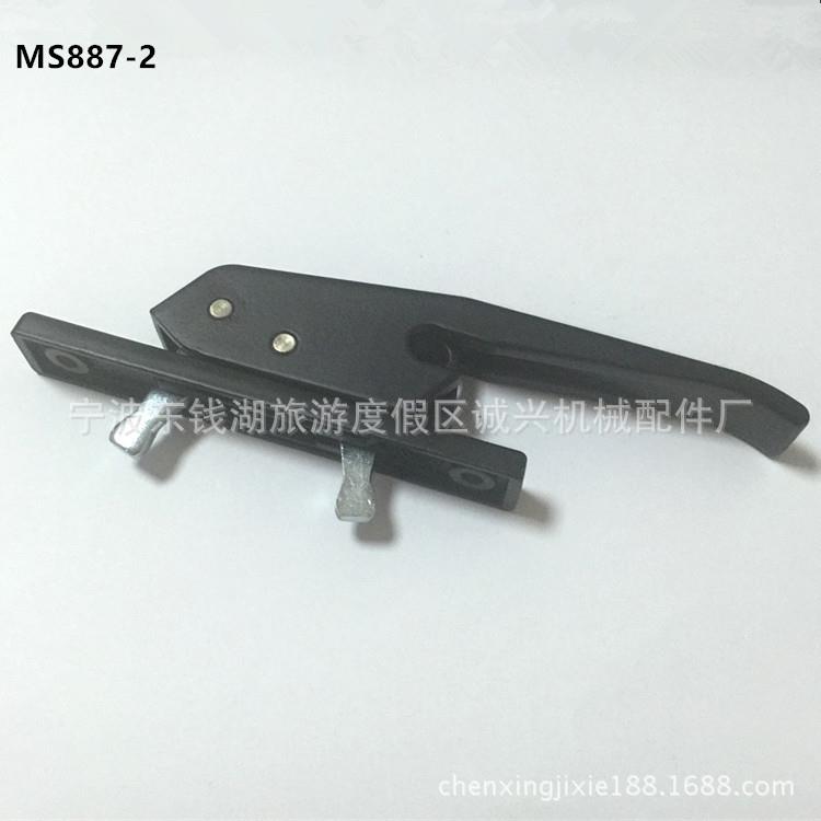 把手门锁MS887-2电柜箱平面锁配电箱面板锁