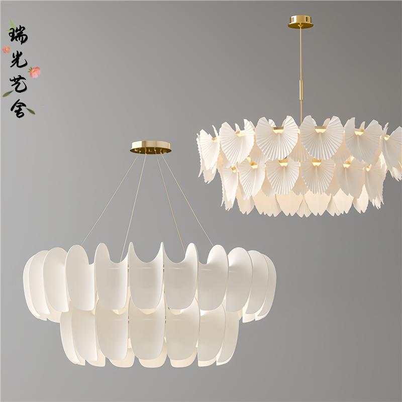 北风灯吧台现代灯罩吊灯奶油餐厅风简约丹麦小户型餐桌民宿式装修