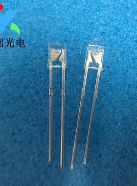 短脚234白发橙LED直插发光二极管橙色灯珠 高亮橙光 橙灯