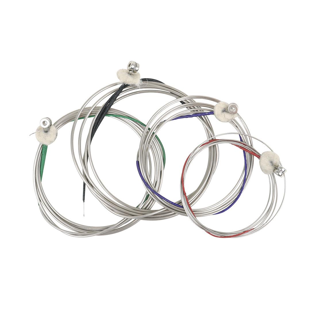 乐器配件4弦低音大贝司弦六角钢芯低音提琴琴弦倍大提琴套弦