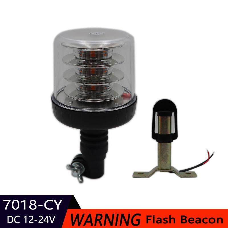 18LED 54W LED工程车辆汽车校车挖土机挖掘机农用机械警示爆闪灯