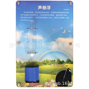 科技馆科普活动中心科学智慧墙壁挂玩具手摇发电声悬浮