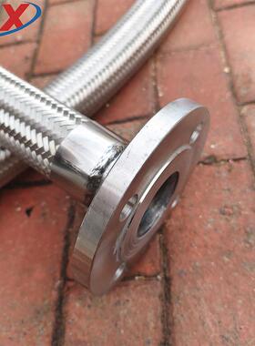 不锈钢金属软管 法兰式不锈钢金属软管 DN40金属波纹管