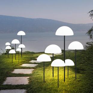 庭院灯户外防水太阳能草坪灯简约现代花园景观氛围灯灯饰照明