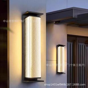 户外壁灯太阳能新中式法式复古墙灯挂灯室外防水阳台灯别墅庭院灯