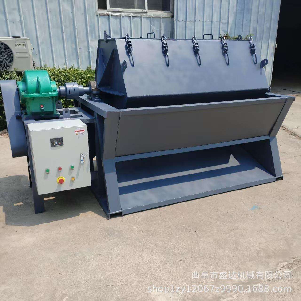 六角滚筒金属物料除锈机小型木制品去毛刺倒角研磨机铸件抛光机