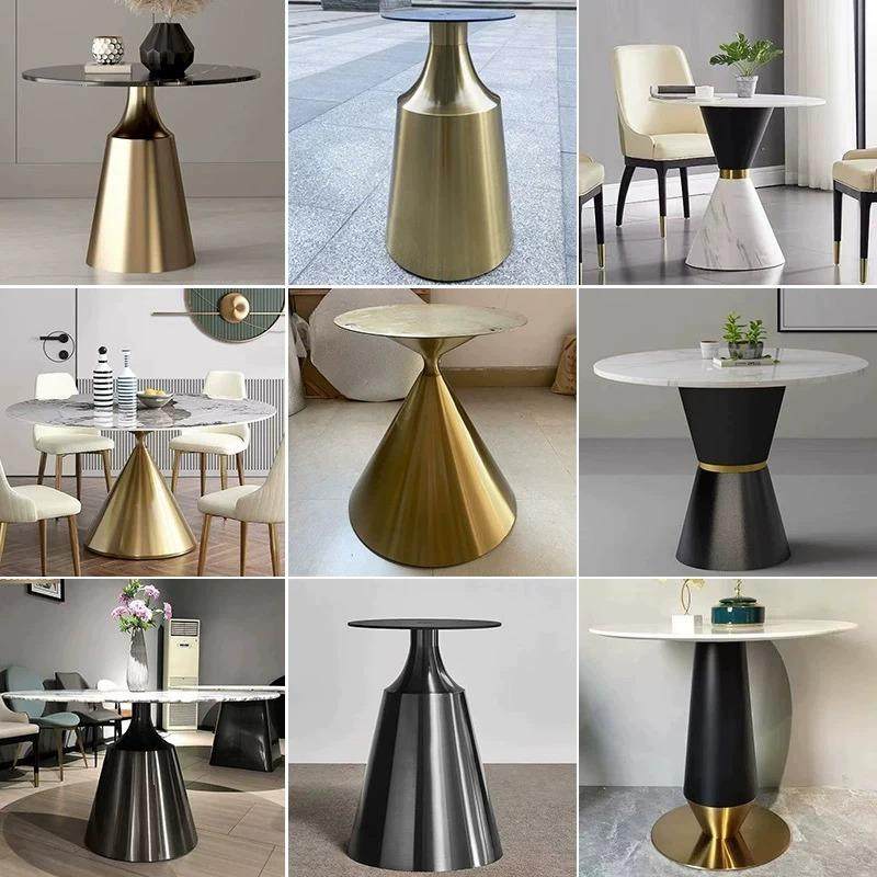 大理石岩板不锈钢圆餐桌腿支架酒店餐台脚锥形桶镀金拉丝桌脚底座,农机/农具/农膜,播种栽苗器/地膜机,淘宝优惠券,粉丝福利购,淘宝优惠卷