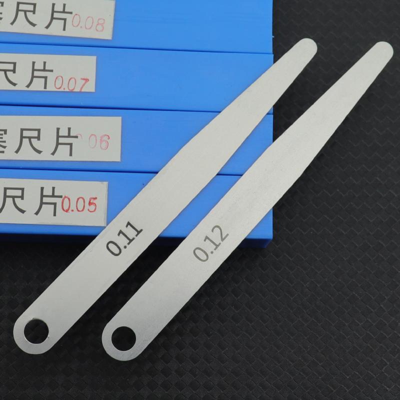 申申塞尺单片 不锈钢垫片间隙片 0.02 0.03 0.05 0.1 100长