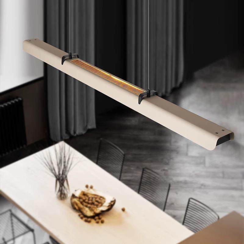 岛北欧2023台灯餐厅餐桌轻桌灯吊灯高端吧台饭厅设计新款台长条设