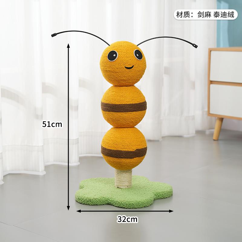 豪华猫爬架耐磨耐抓剑麻麻绳抓板柱形猫跳台猫架子猫窝猫树一体架