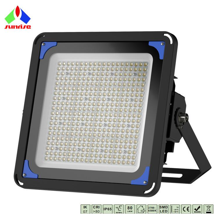 工厂直销方形高亮足瓦压铸铝LED200W球场灯高杆灯隧道灯路灯街灯