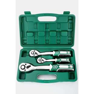 4尺寸 72齿 3件套棘轮扳手1