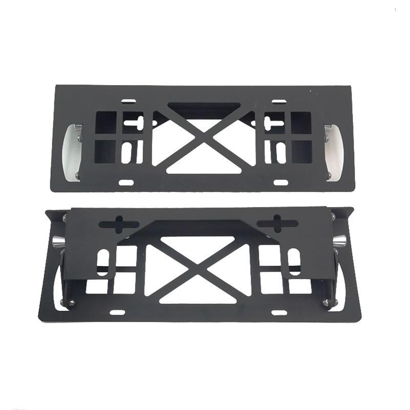 绞盘平移牌照架车牌照架前后杠导口越野改装前后杠牧马人霸道拖车