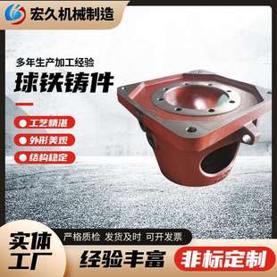 灰铁铸件灰铁250泵头树脂砂工艺泵头砂铸工艺球铁450-10灰铸铁件